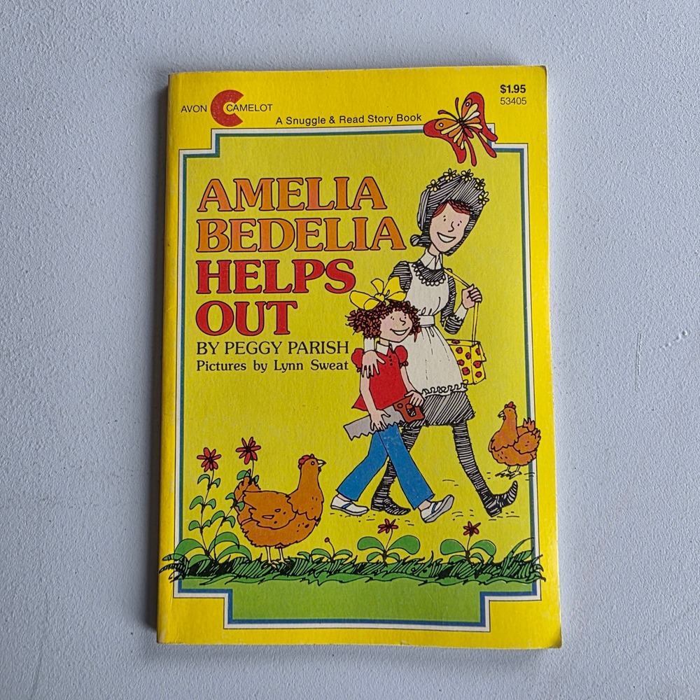 Amelia Bedelia Helps Out Peggy Parish 1981 Paperback Avon Camelot